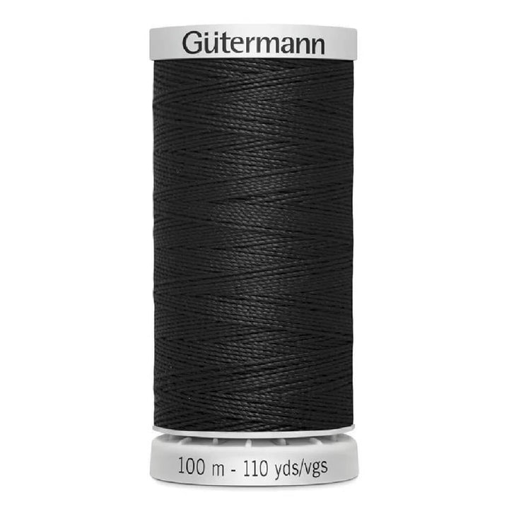 Gütermann Nähgarn Extra Stark M 782, Farbe 1000 schwarz – Synthetik bei Lieblingsgarn