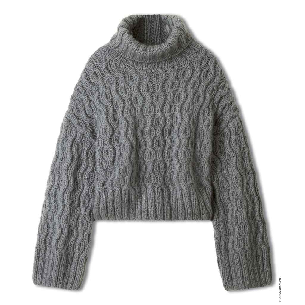 Pullover Mohair di Gio Strickanleitung - Lana Grossa (Heft)