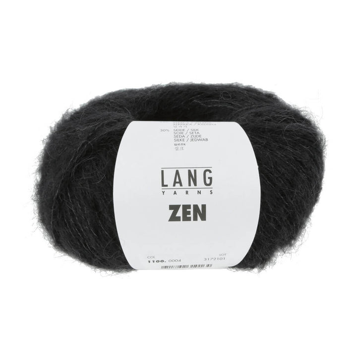 Lang Yarns Zen, Farbe 4 schwarz – Alpaka, Merino und Schurwolle bei Lieblingsgarn