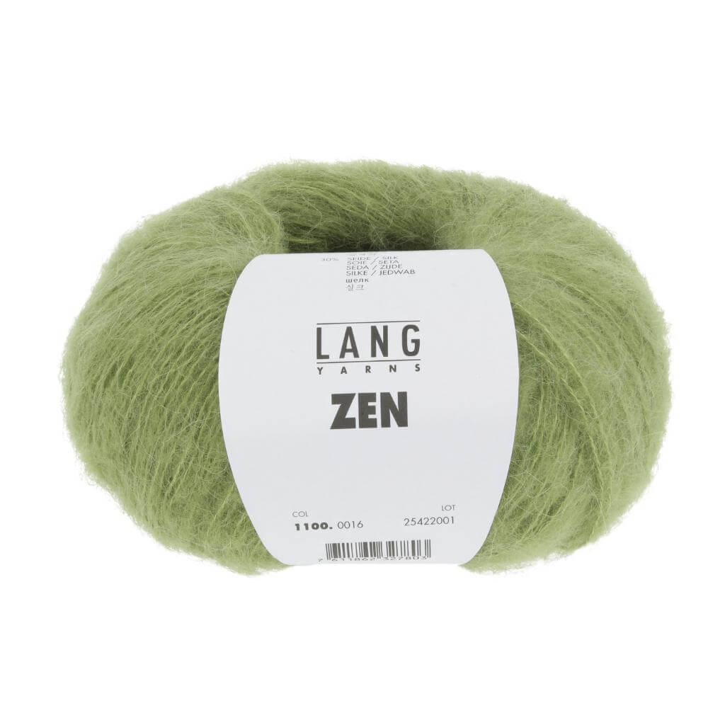 Lang Yarns Zen, Farbe 016 Grün – Alpaka, Merino und Schurwolle bei Lieblingsgarn