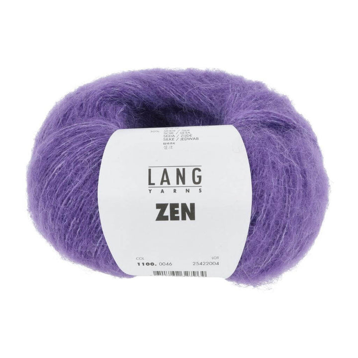 Lang Yarns Zen, Farbe 046 Lila – Alpaka, Merino und Schurwolle bei Lieblingsgarn