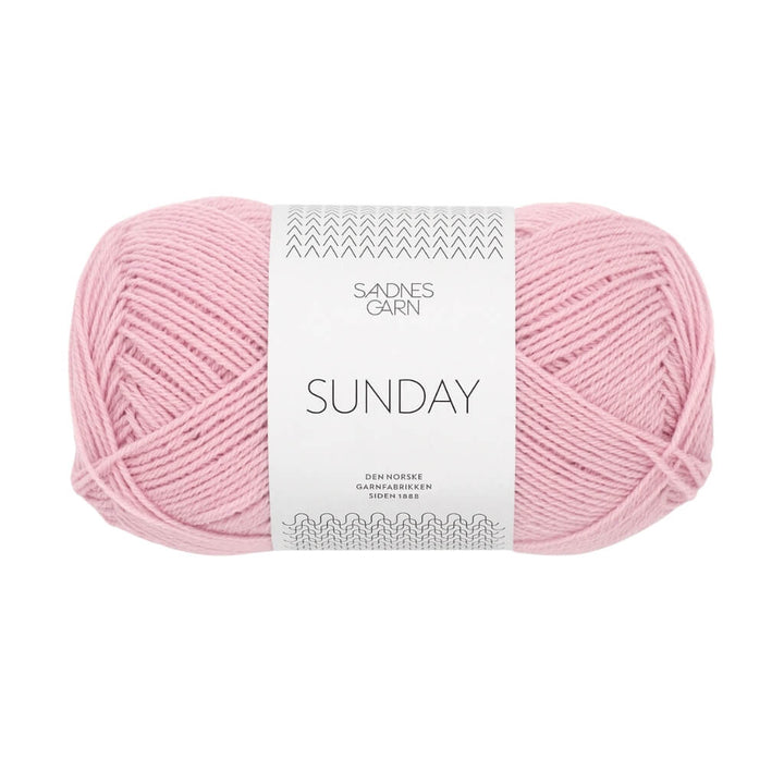 Sandnes Garn Sunday - 50g, Farbe 4813 Pink Lilac – Merino bei Lieblingsgarn