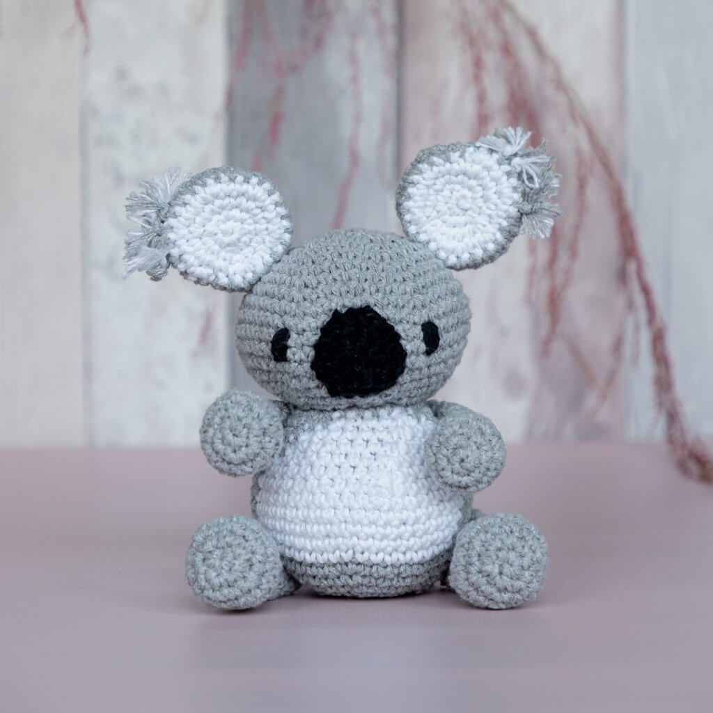 Hoooked Amigurumi Koala Sydney Häkelset - Hoooked bei bei bei bei bei bei bei bei bei bei bei Lieblingsgarn