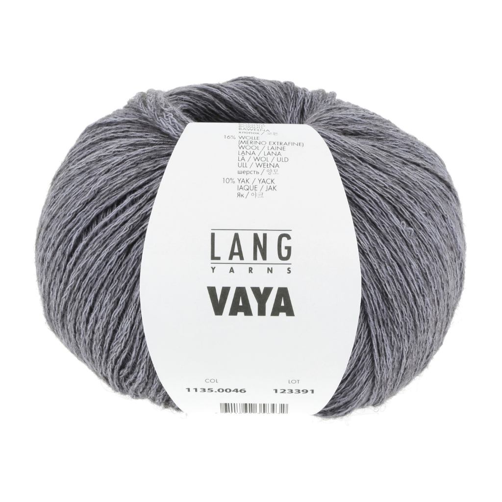 Lang Yarns Vaya, Farbe 046 Lila – Baumwolle, Merino und Yak bei Lieblingsgarn