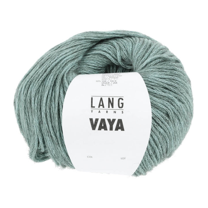 Lang Yarns Vaya, Farbe 73 Smaragd – Baumwolle, Merino und Yak bei Lieblingsgarn