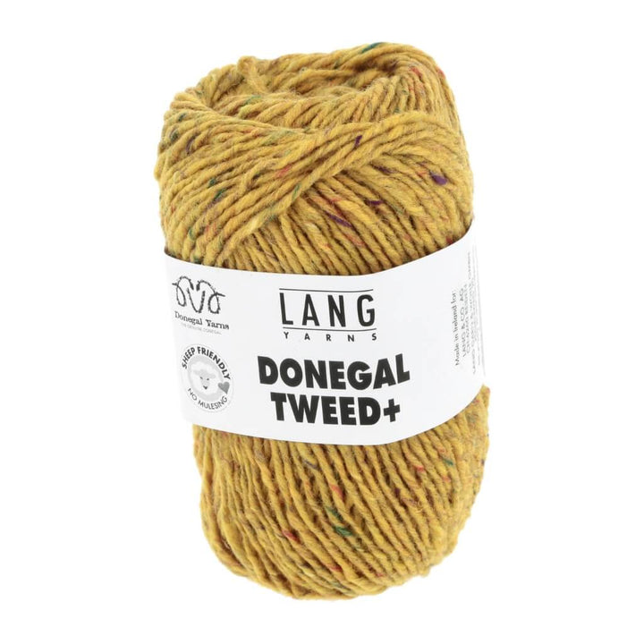 Lang Yarns Donegal Tweed+, Farbe 014 gelb bei Lieblingsgarn
