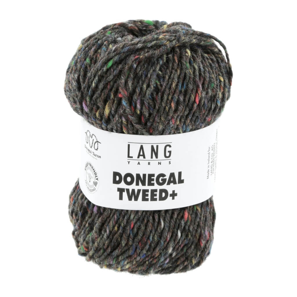 Lang Yarns Donegal Tweed+, Farbe 024 grau bei Lieblingsgarn