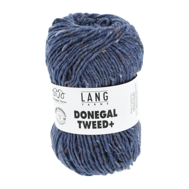 Lang Yarns Donegal Tweed+, Farbe 033 jeans bei Lieblingsgarn