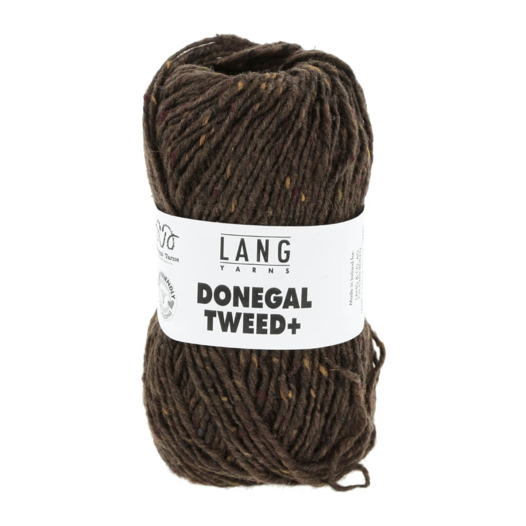 Lang Yarns Donegal Tweed+, Farbe 068 braun bei Lieblingsgarn