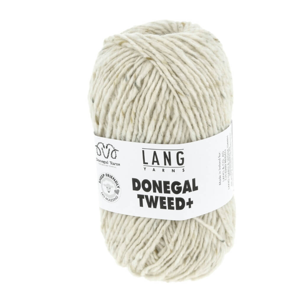 Lang Yarns Donegal Tweed+, Farbe 094 offwhite bei Lieblingsgarn