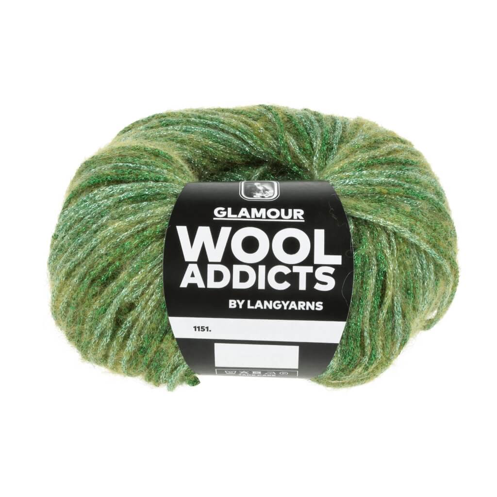 Lang Yarns Wooladdicts Glamour, Farbe 117 kale – Merino, Mohair und Synthetik bei Lieblingsgarn