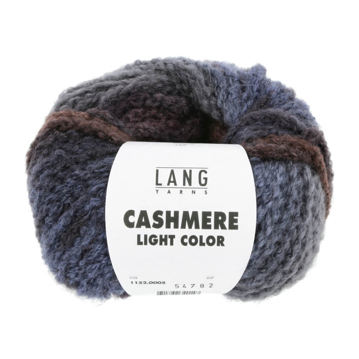 Lang Yarns Cashmere Light - 25g Kaschmir Wolle, Farbe 005 Pink/Bordeaux/Türkis – Kaschmir und Polyamid bei Lieblingsgarn