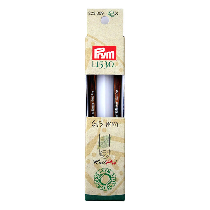 Prym Rundstricknadelspitzen Natural, Farbe 11,6 – Holz bei Lieblingsgarn