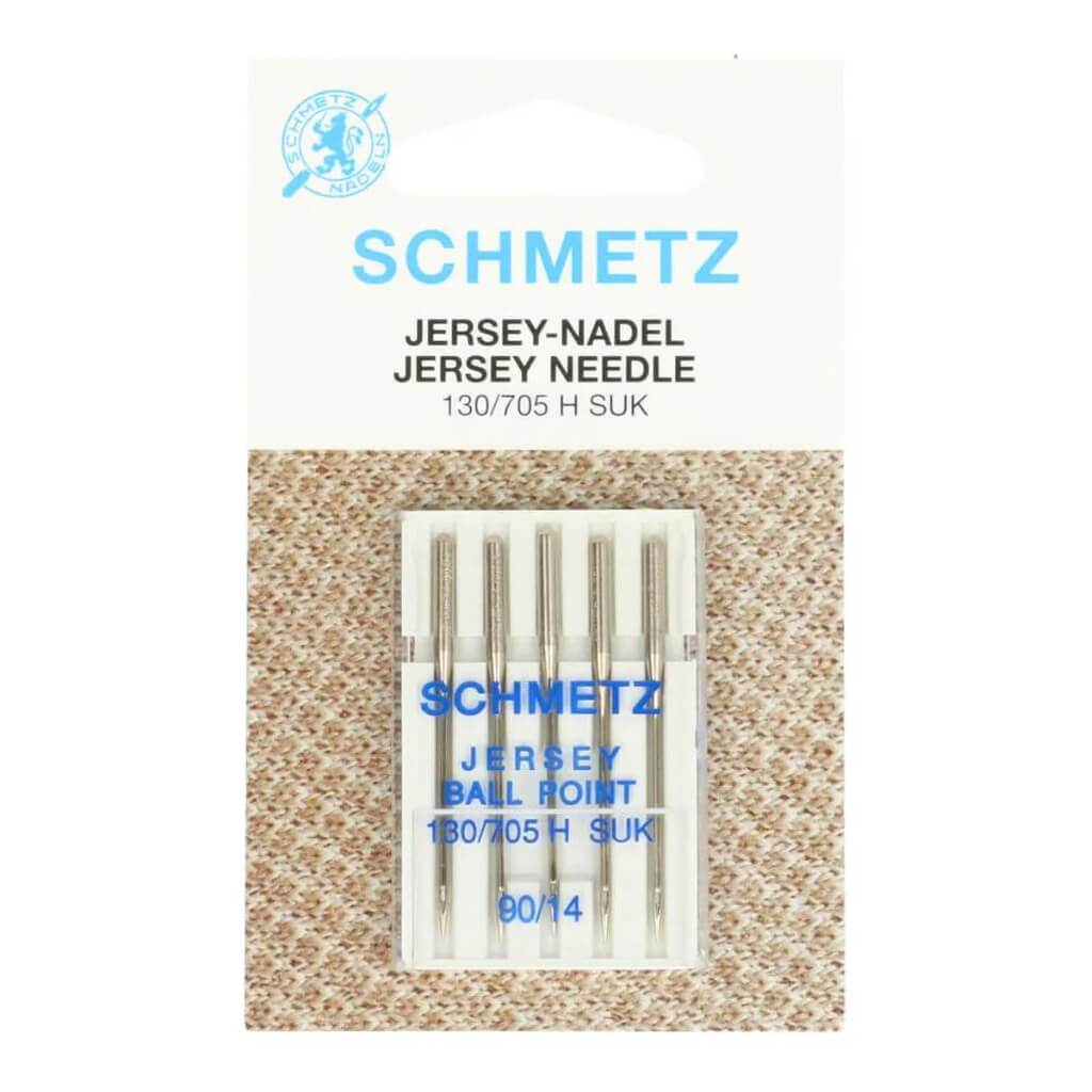 Schmetz Nähmaschinennadel 130/705 Jersey, Farbe 90 – Metall bei Lieblingsgarn