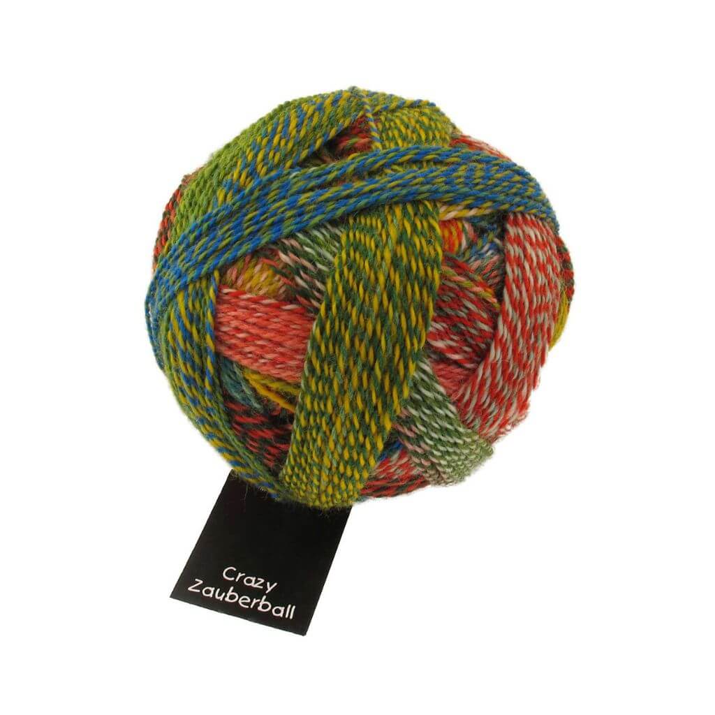 Schoppel Wolle Zauberball Crazy, Farbe 1701 Papagei – Schurwolle und Synthetik bei Lieblingsgarn