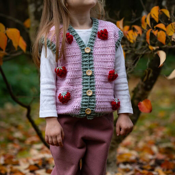 Mahira Duran Pattern Erdbeer Weste Häkelanleitung - Chicka Design (PDF) bei bei bei bei bei bei bei bei bei bei Lieblingsgarn