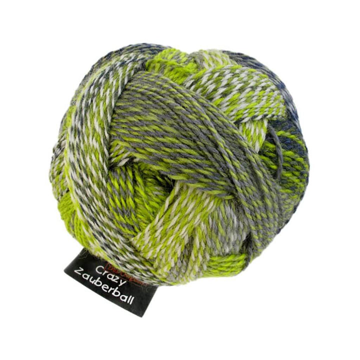 Schoppel Wolle Zauberball Crazy, Farbe 2204 Grüne Woche – Schurwolle und Synthetik bei Lieblingsgarn