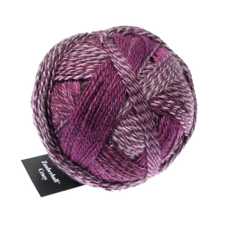 Schoppel Wolle Zauberball Crazy, Farbe 2543 Dark Roses Inspiration Kieran Foley – Schurwolle und Synthetik bei Lieblingsgarn