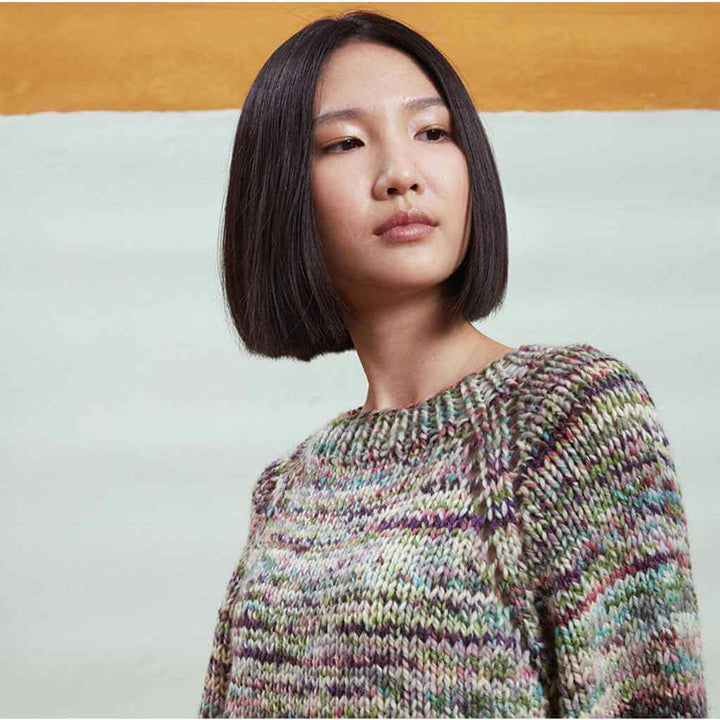Lang Yarns Pullover Tawnee Top Down Strickanleitung – Bild 2 von 4 bei bei bei bei bei Lieblingsgarn