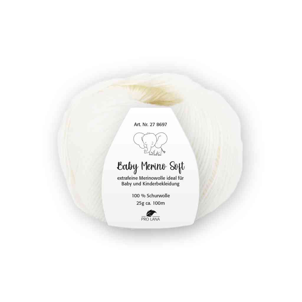 Pro Lana Baby Merino Soft, Farbe 1 – Merino bei Lieblingsgarn