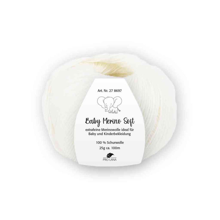 Pro Lana Baby Merino Soft, Farbe 1 – Merino bei Lieblingsgarn