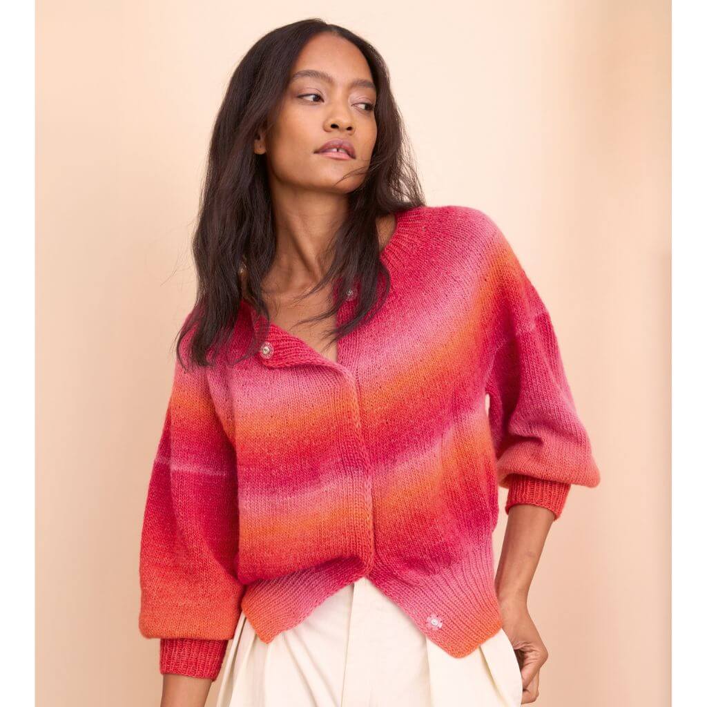 Lana Grossa Jacke mit Rundpasse Strickanleitung – Produktansicht bei bei bei bei bei bei bei bei bei bei bei Lieblingsgarn