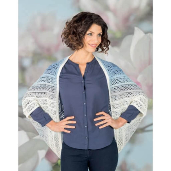 Scheepjes Indigo Shrug Tatsiana Kupryianchyk Häkelanleitung – Bild 2 von 3 bei bei bei bei bei bei Lieblingsgarn