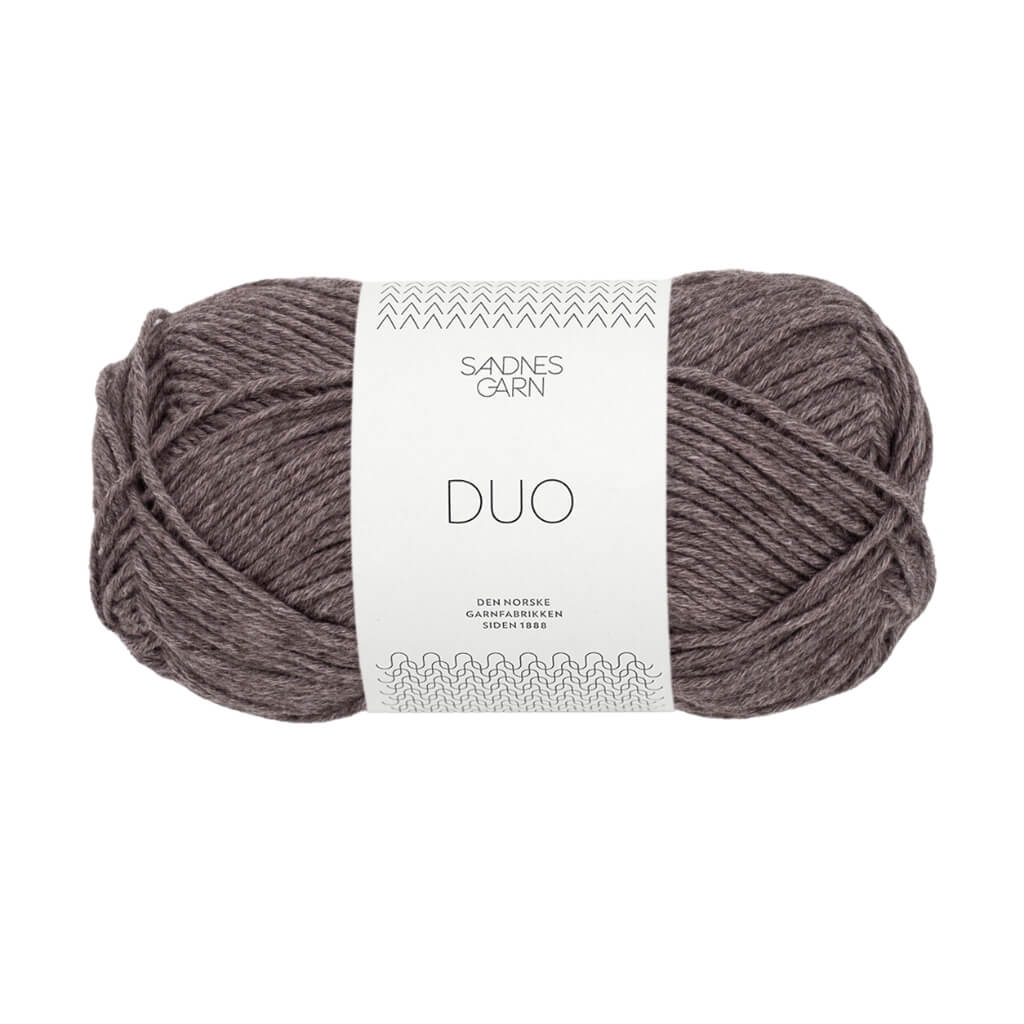 Sandnes Garn Duo, Farbe 3871 espresso – Baumwolle und Merino bei Lieblingsgarn