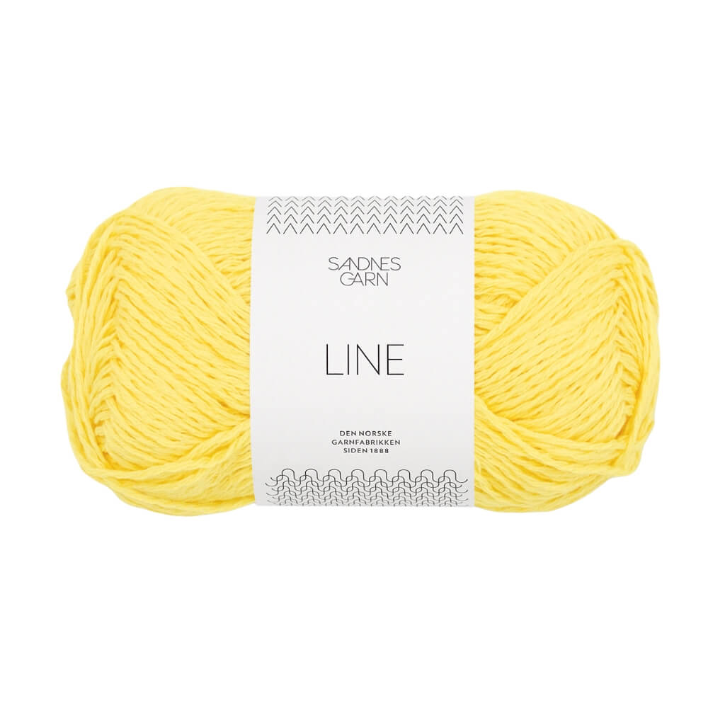 Sandnes Garn 9004 - lemon Sandnes Garn Line - 50g bei bei bei bei bei bei bei bei bei bei bei bei Lieblingsgarn