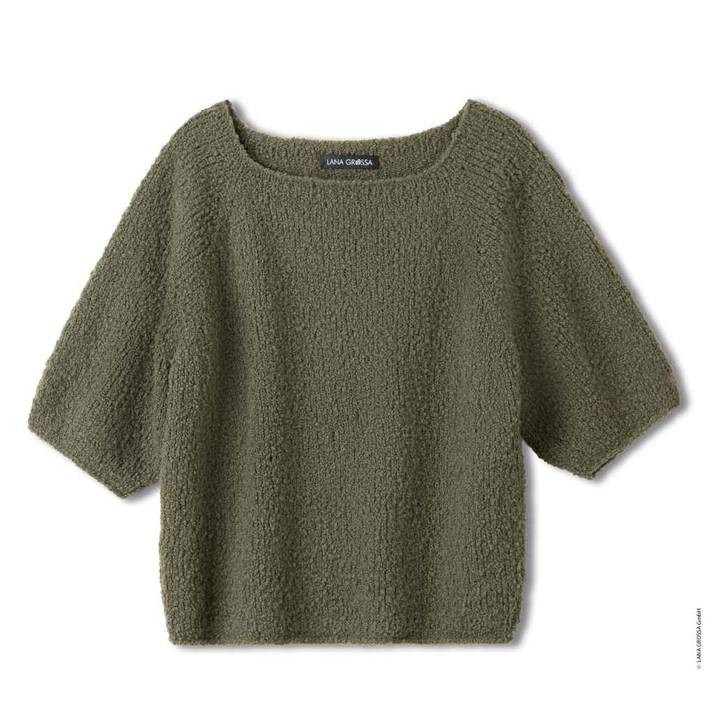 Lana Grossa Kurzarm Pullover Strickanleitung – Bild 2 von 2 bei bei bei bei bei bei bei bei bei bei bei bei Lieblingsgarn