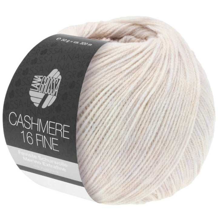 Lana Grossa Cashmere 16 Fine 50 g, Farbe 36 Muschel – Kaschmir, Merino und Polyamid bei Lieblingsgarn