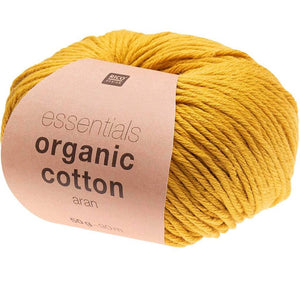 Rico Design Essentials Organic Cotton Aran 50g