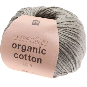 Rico Design Essentials Organic Cotton Aran 50g