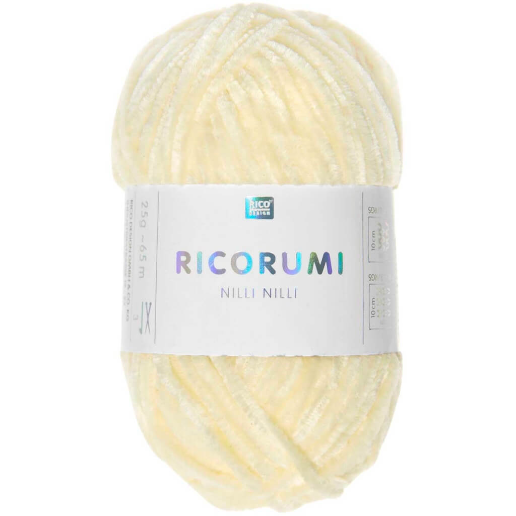 Rico Design Ricorumi Nilli Nilli, Farbe 003 Gelb – Synthetik bei Lieblingsgarn