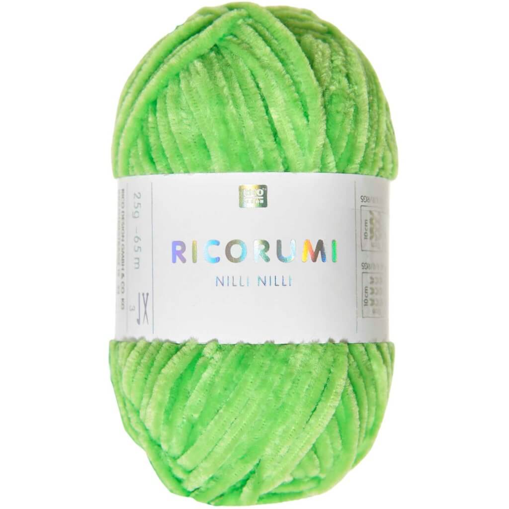 Rico Design Ricorumi Nilli Nilli, Farbe 030 Neon Grün – Synthetik bei Lieblingsgarn
