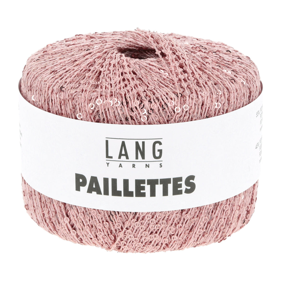 Lang Yarns Paillettes, Farbe 009 Rosa – Synthetik bei Lieblingsgarn