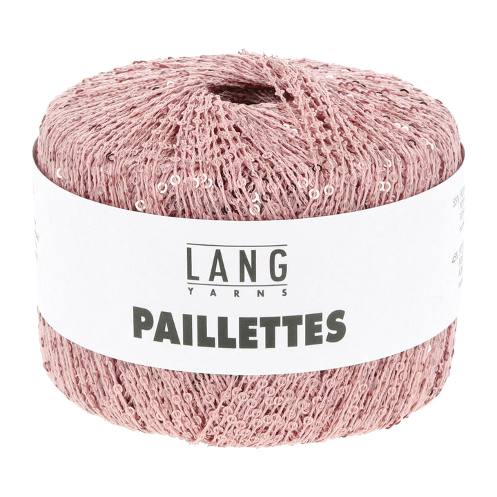 Lang Yarns Paillettes, Farbe 009 Rosa – Synthetik bei Lieblingsgarn