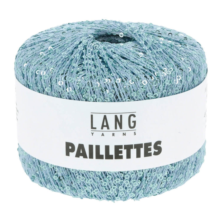 Lang Yarns Paillettes, Farbe 020 Hellblau – Synthetik bei Lieblingsgarn