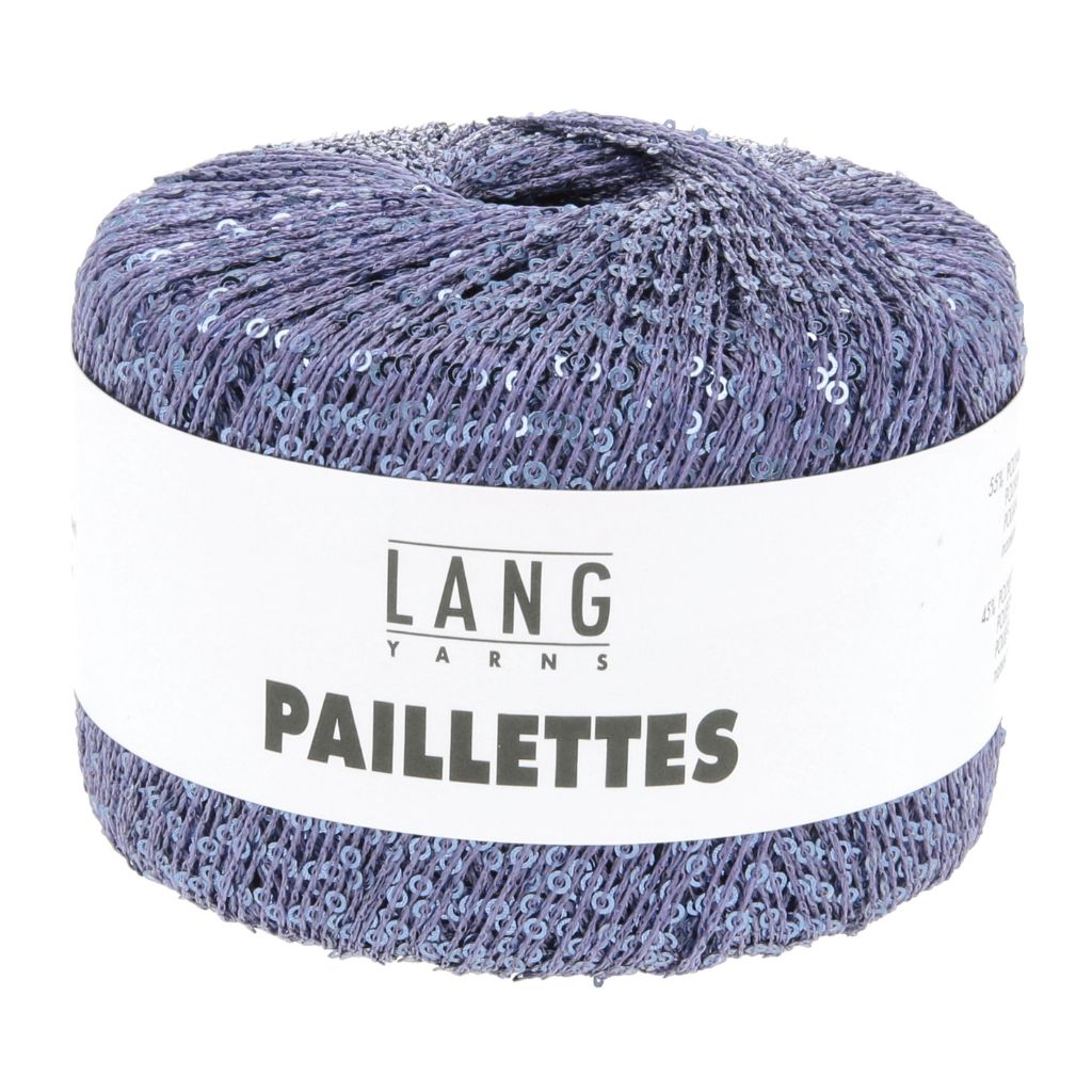 Lang Yarns Paillettes, Farbe 146 Lavendel – Synthetik bei Lieblingsgarn