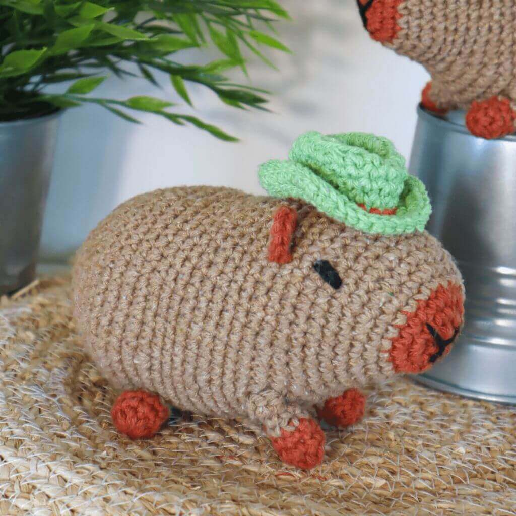 Capybaras Carlos &amp; Carlotta Häkelset - Hoooked