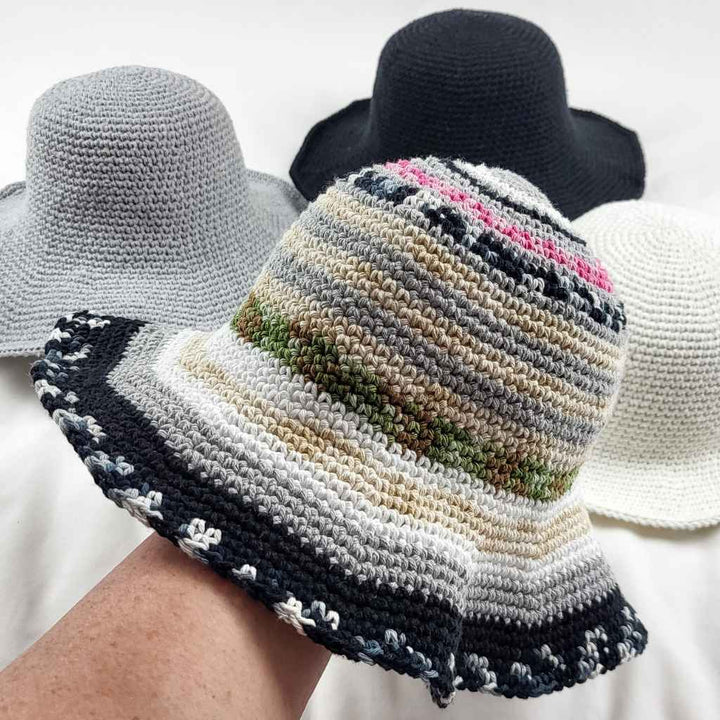 Garnja Pattern Hut EINS Schlapphut Häkelanleitung - Garnja (PDF) bei bei bei bei bei bei bei bei bei bei bei Lieblingsgarn