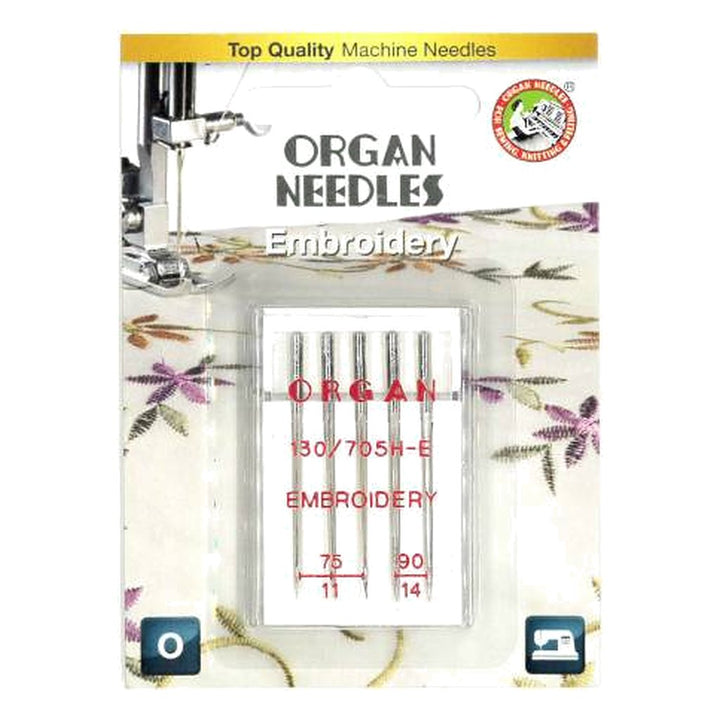 Organ Needles Organ Sticknadeln 130/705 H, Farbe 75/90 – Metall bei Lieblingsgarn