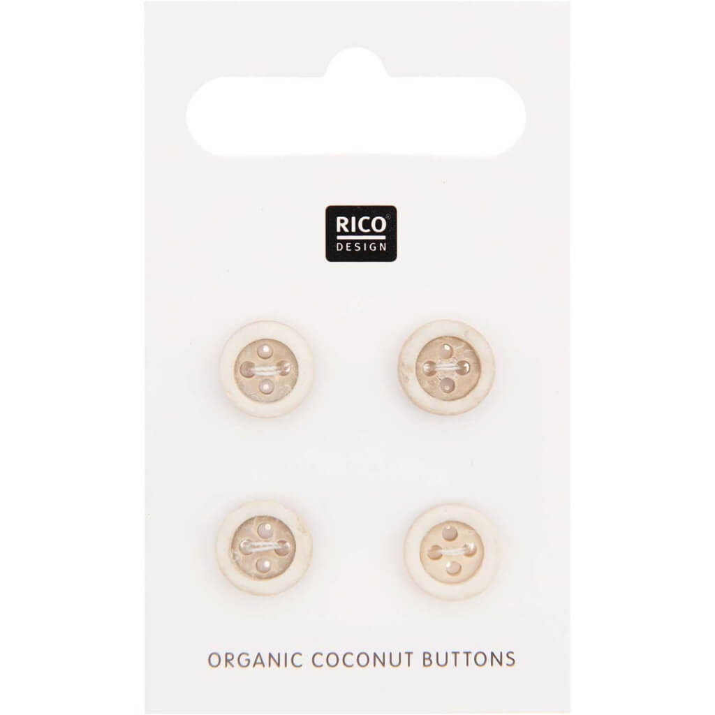 Rico Design Kokosnuss Knöpfe 10 mm bei bei bei bei bei bei bei bei bei bei bei bei bei Lieblingsgarn