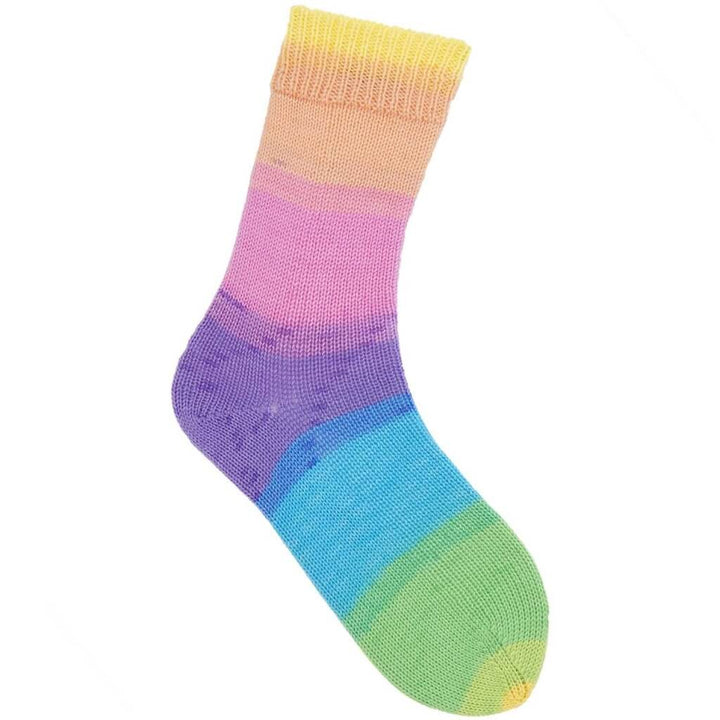 Rico Design Superba Cashmeri Luxury Socks 4-fach, Farbe 27 rainbow – Kaschmir, Schurwolle und Synthetik bei Lieblingsgarn