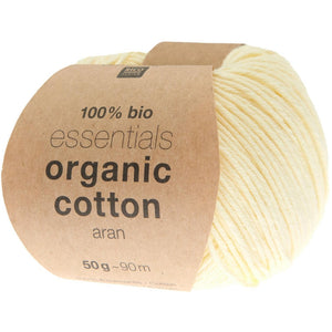 Rico Design Essentials Organic Cotton Aran 50g