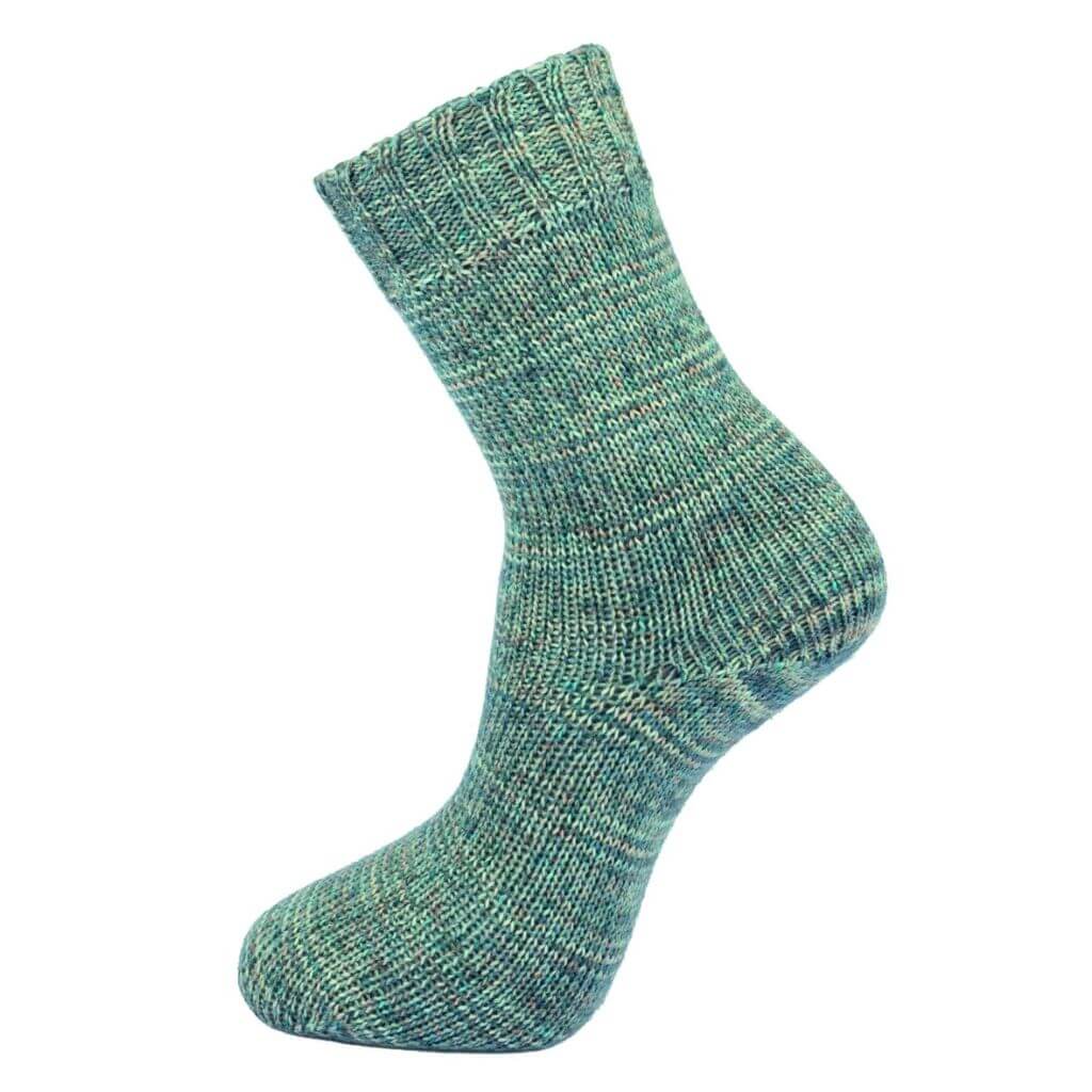 Schoeller + Stahl Fortissima Color 4-fach Sprinkle Lines, Farbe 688 jungle pop – Schurwolle und Synthetik bei Lieblingsgarn