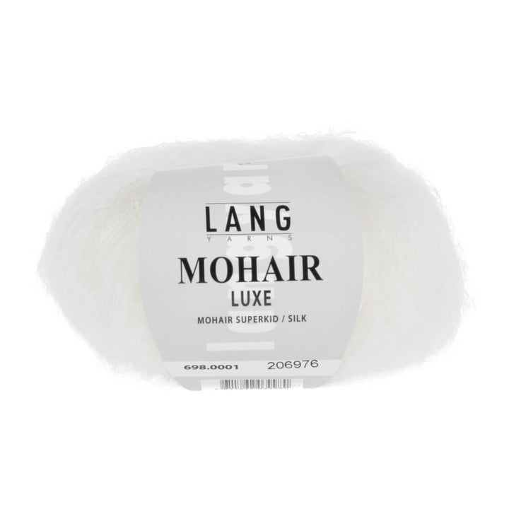 Lang Yarns Mohair Luxe, Farbe 1 Weiss – Mohair und Seide bei Lieblingsgarn
