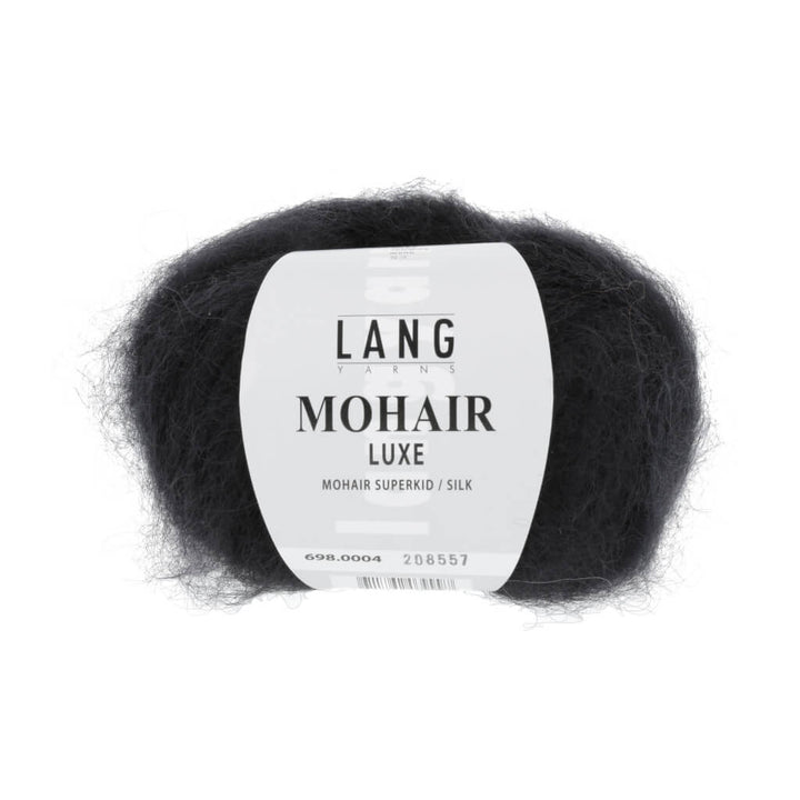 Lang Yarns Mohair Luxe, Farbe 4 Schwarz – Mohair und Seide bei Lieblingsgarn