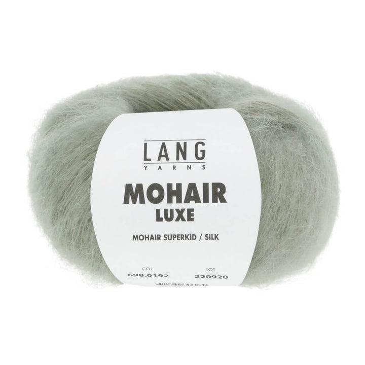 Lang Yarns Mohair Luxe, Farbe 192 Resedagrün – Mohair und Seide bei Lieblingsgarn