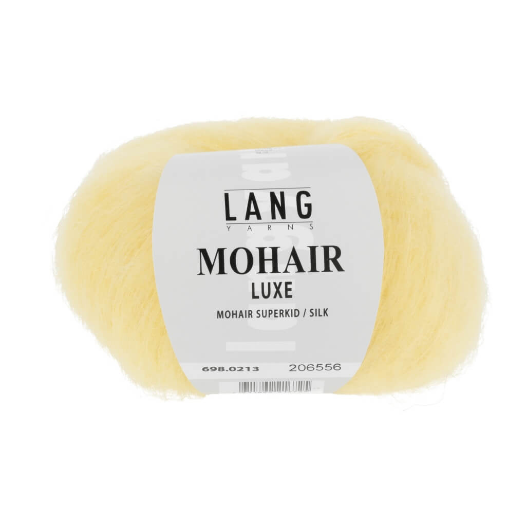 Lang Yarns Mohair Luxe, Farbe 213 Sonnengelb – Mohair und Seide bei Lieblingsgarn